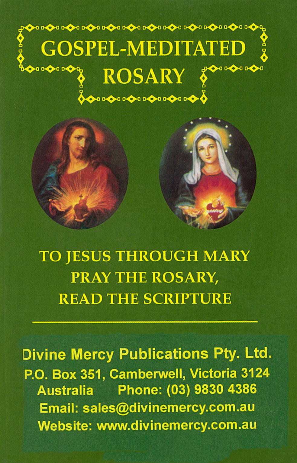 Gospel-Meditated Rosary
