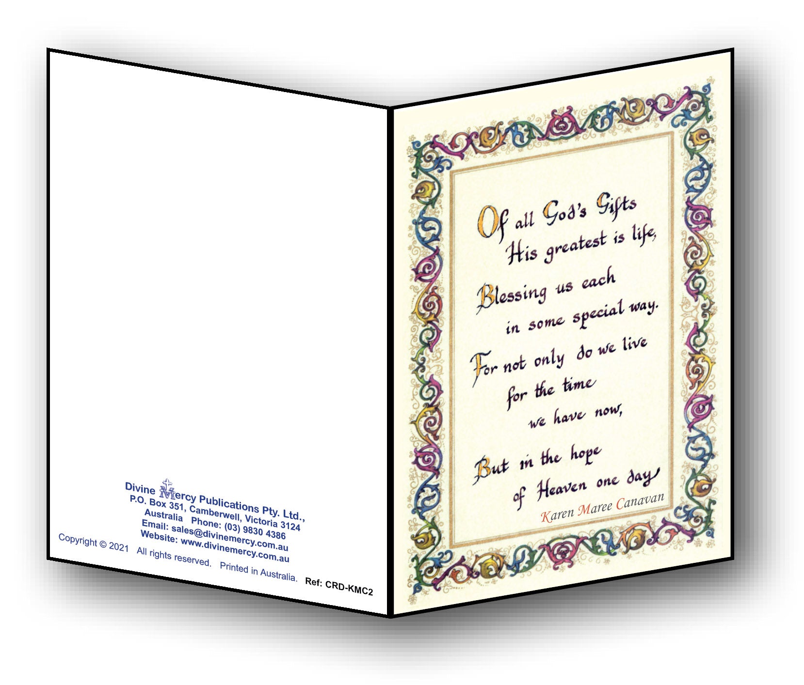 Of All God's Gifts Greeting Card