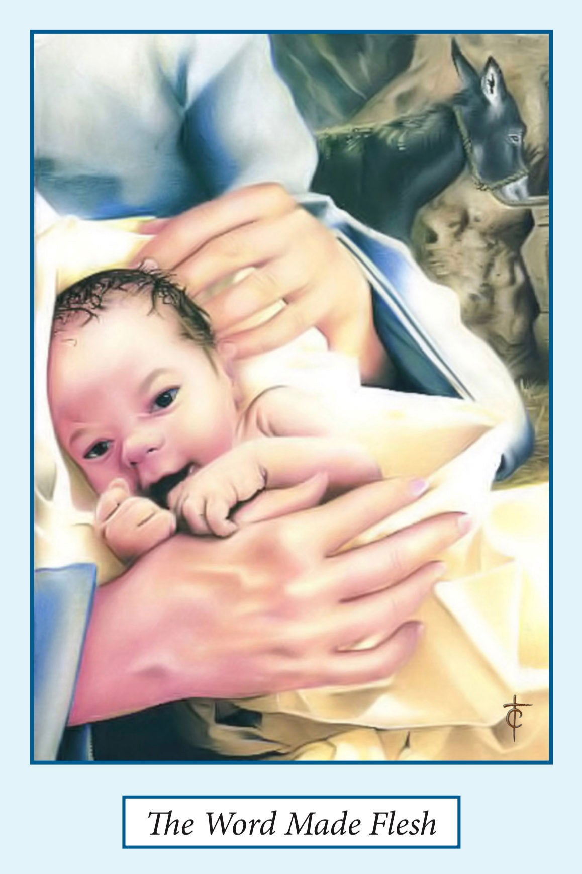 Mary's Christmas Dream Prayer Card 11 (The Word Made Flesh)