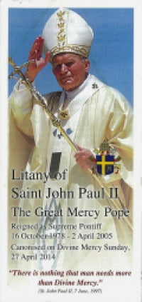 Litany of Pope John Paul II