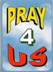 'Pray 4 Us' Playing Cards