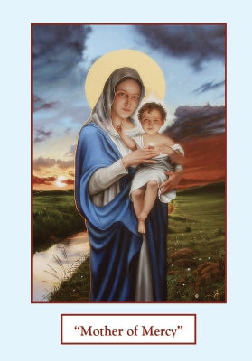 Blank Greeting Card - Mother of Mercy