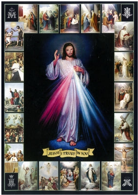 Divine Mercy with Mysteries of the Rosary