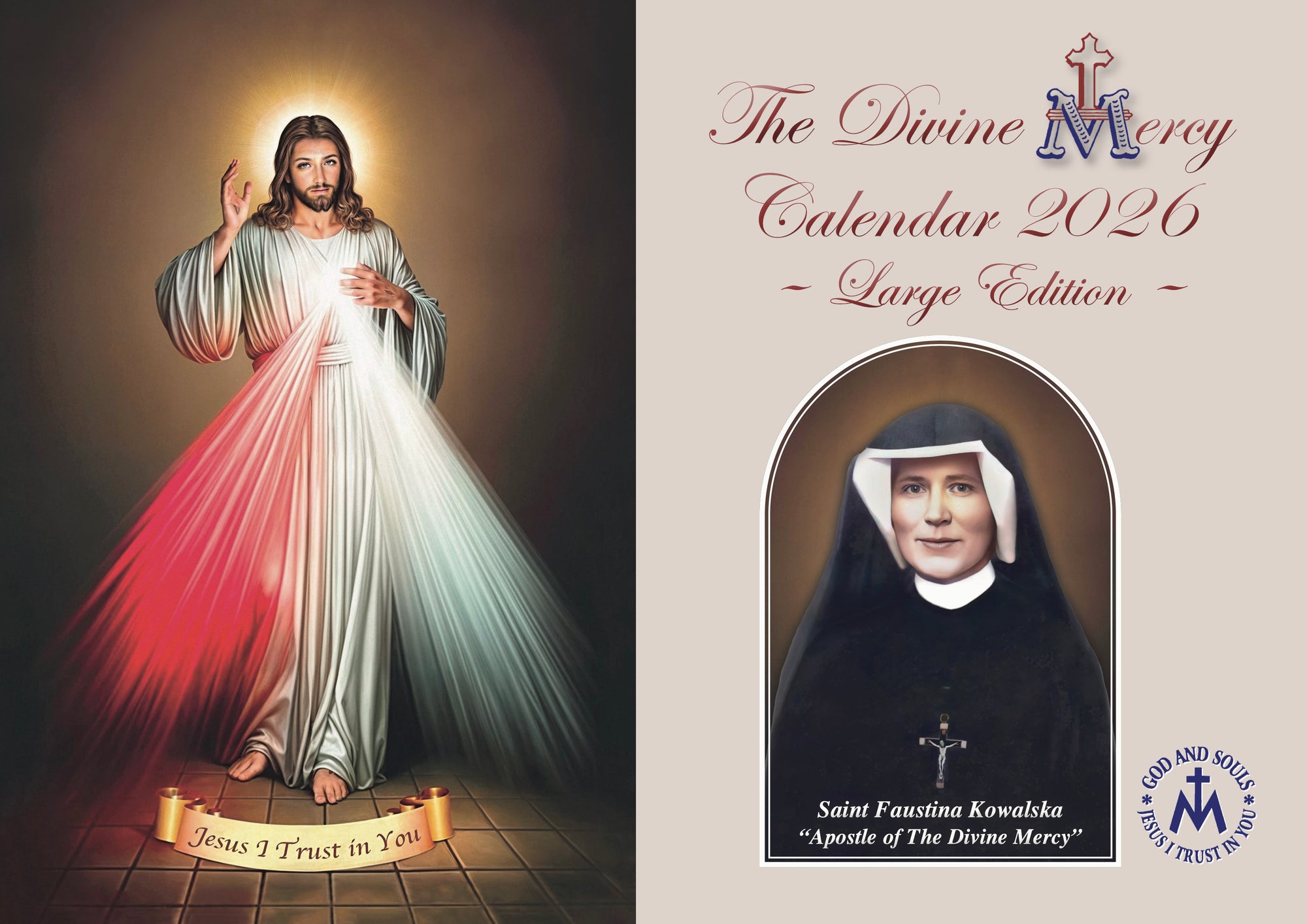 2026 Divine Mercy Calendar (Large Edition)