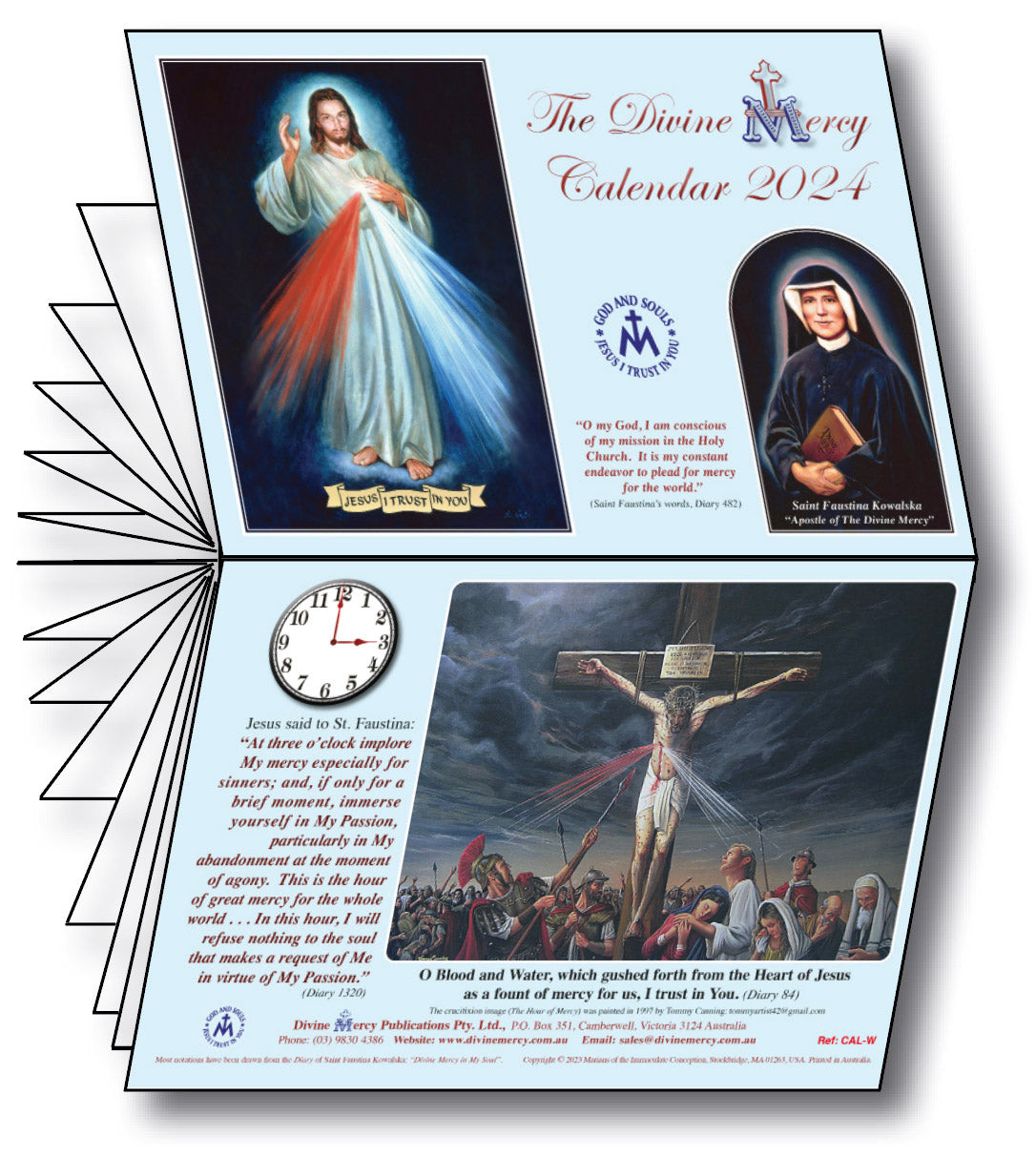 2024 Divine Mercy Wall Calendar Divine Mercy Publications Pty. Ltd.