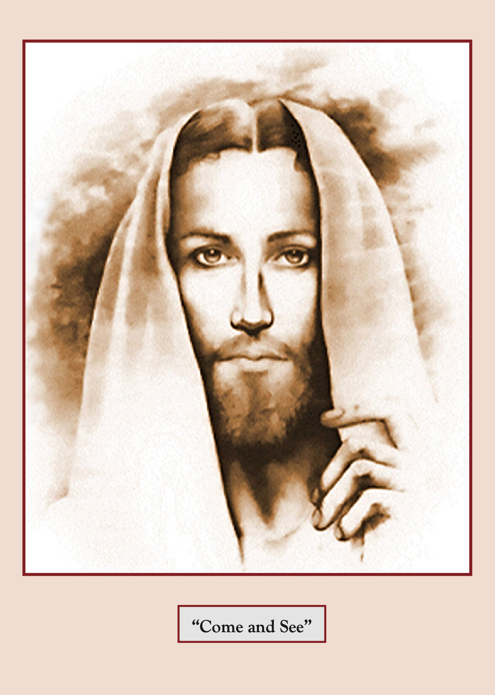 Blank Greeting Card: Come and See