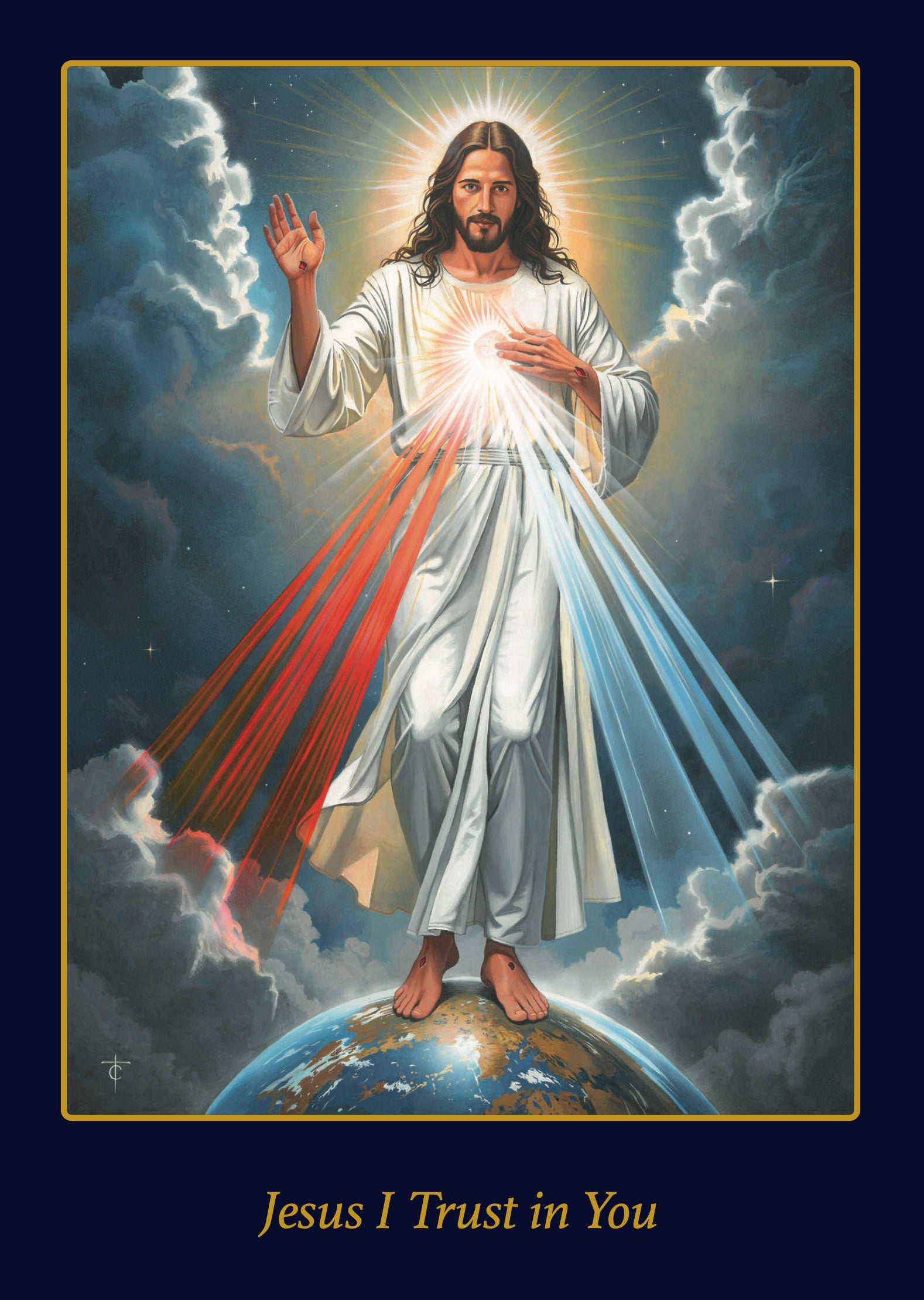 Blank Greeting Card: Misericordia Mundi