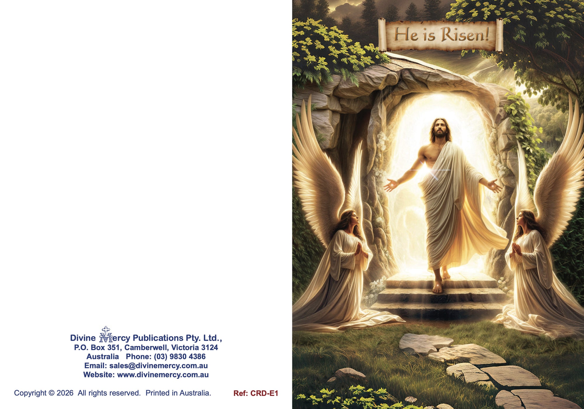 Greeting Card - He is Risen