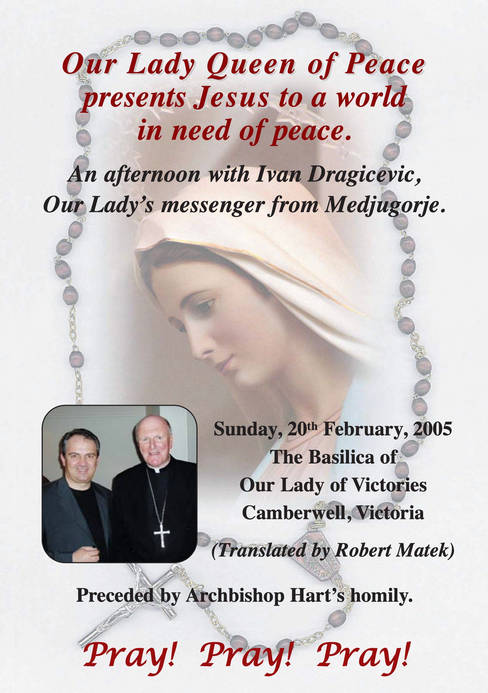 DVD: Our Lady Queen of Peace: Ivan Gragicevic 2005