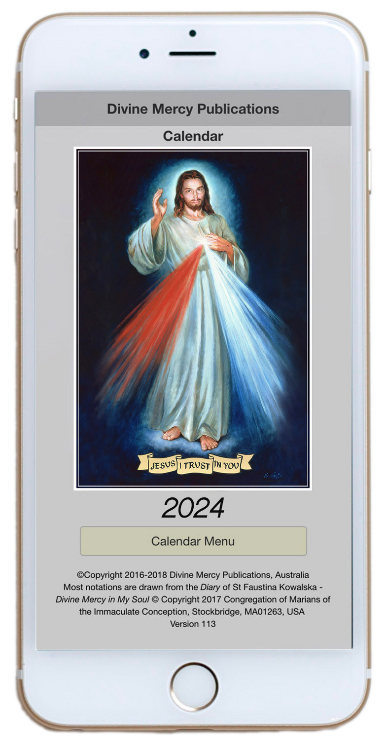 2024 Divine Mercy Calendar App Divine Mercy Publications Pty. Ltd.