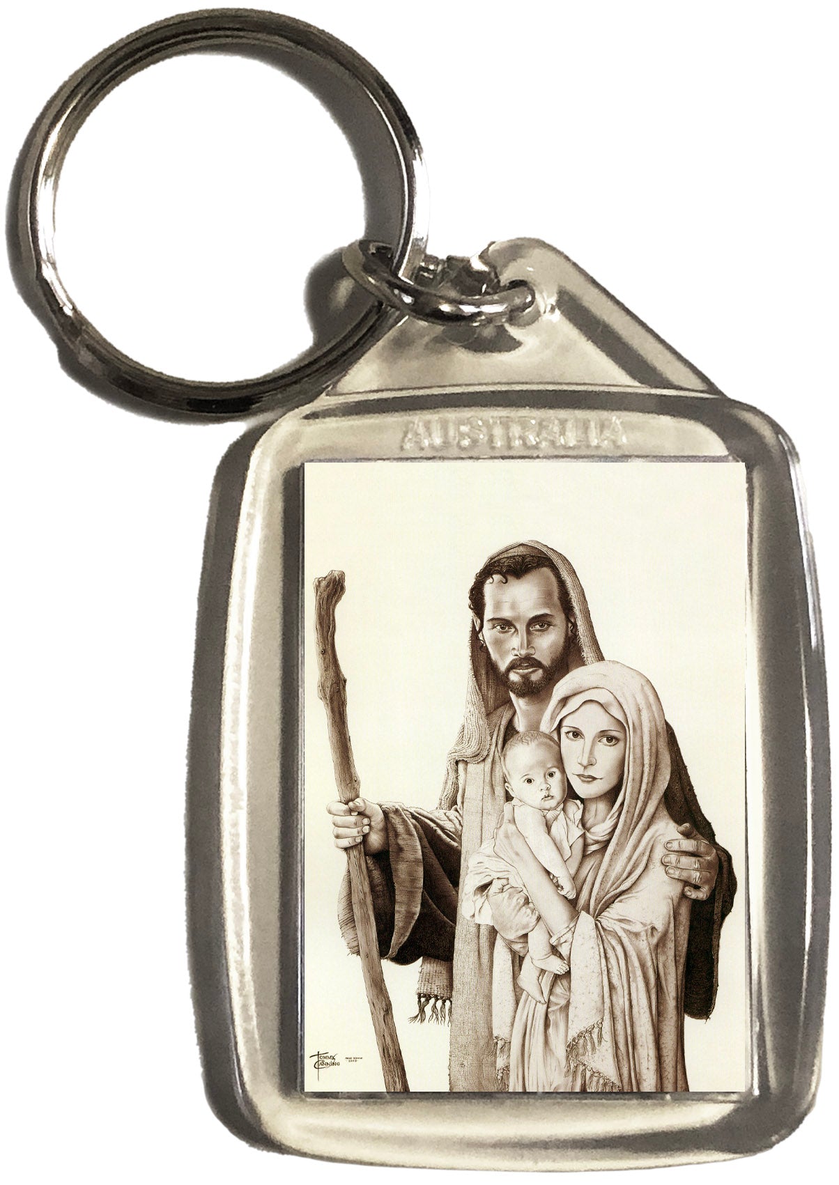 The Holy Family Keyring - Tommy Canning