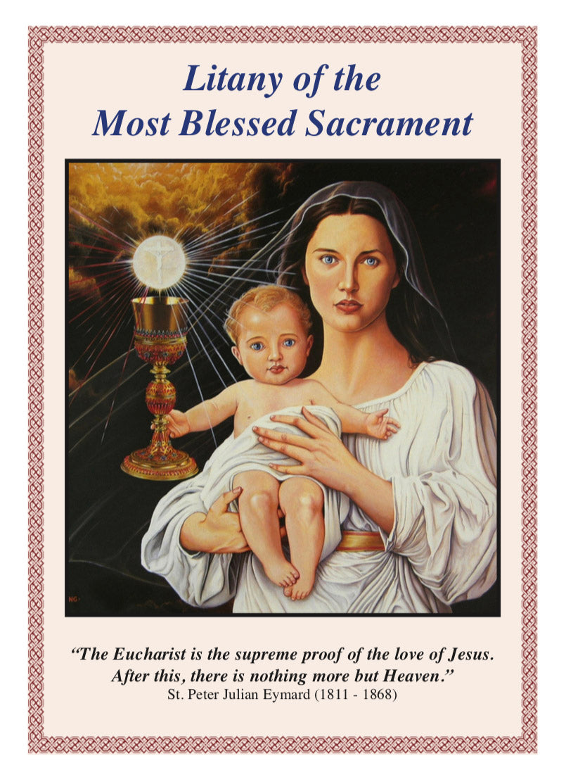 Litany of the Most Blessed Sacrament