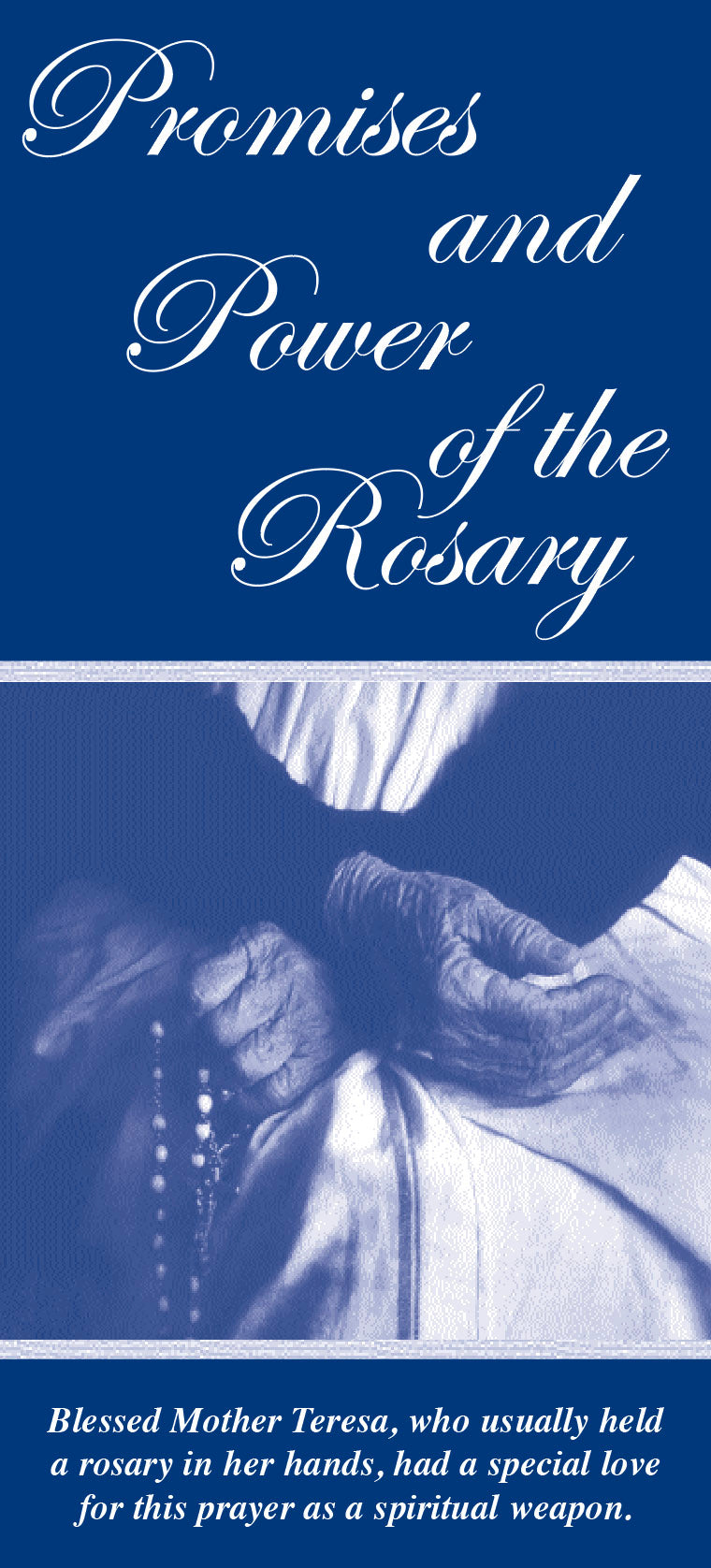 Leaflet: Promises and Power of the Rosary