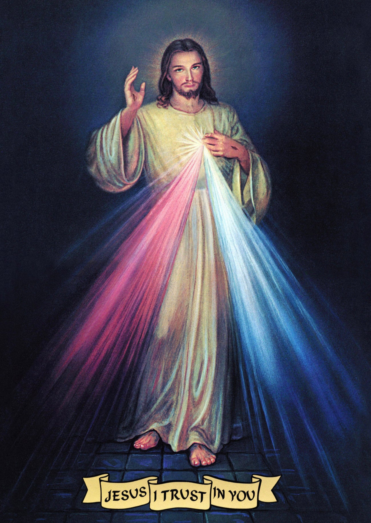 Italian Divine Mercy image