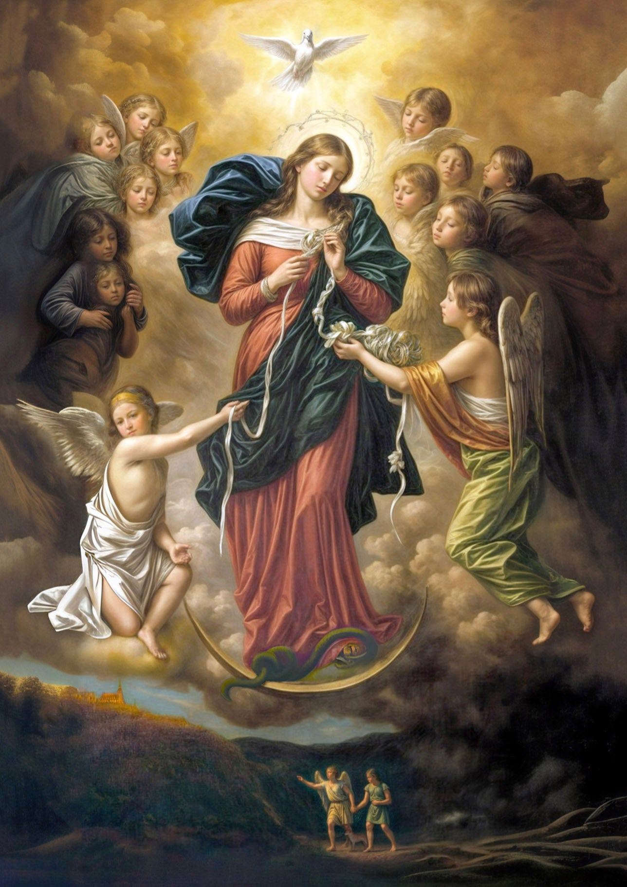 Prayer to Mary, Untier of Knots