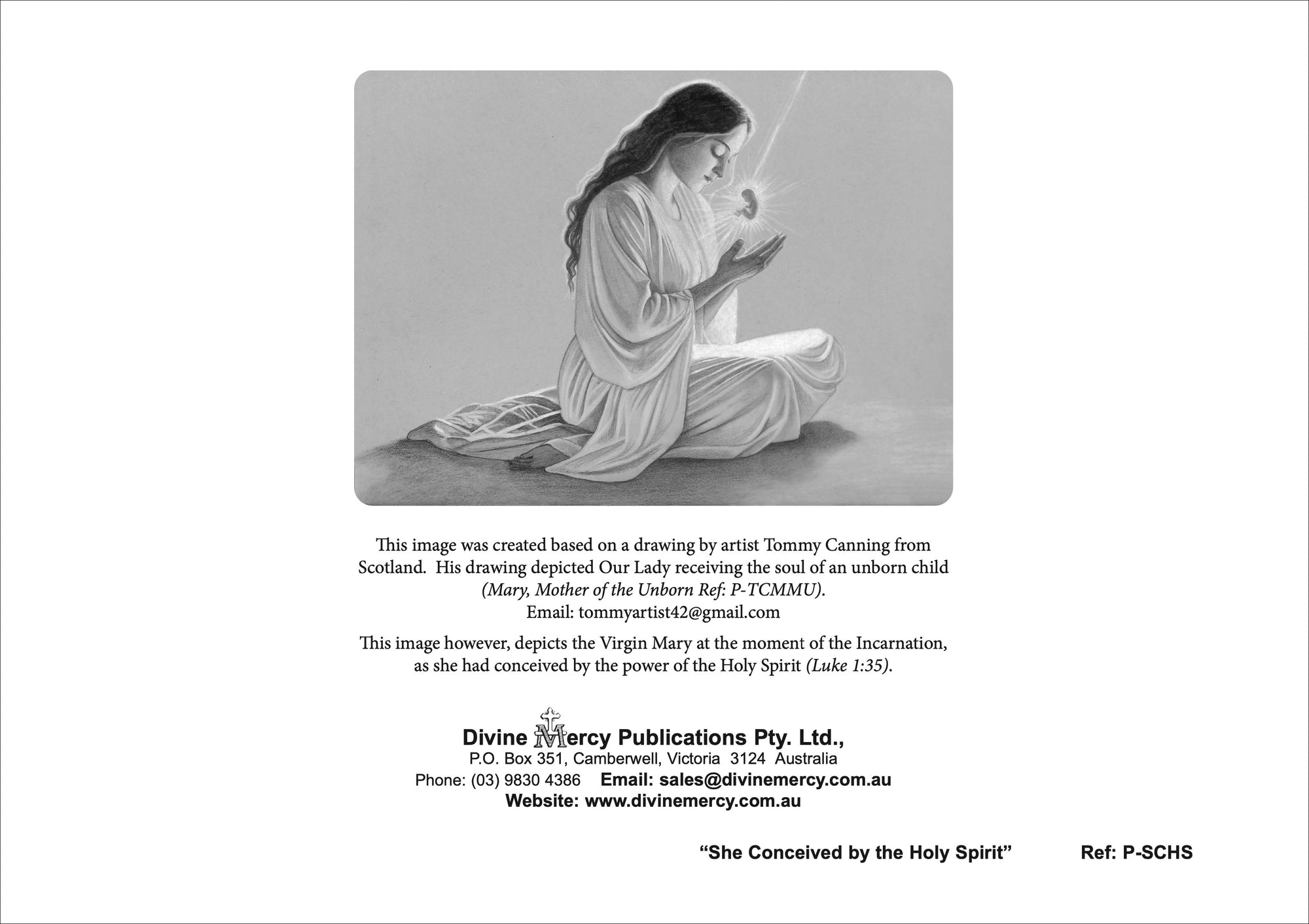 Picture: She Conceived by the Holy Spirit