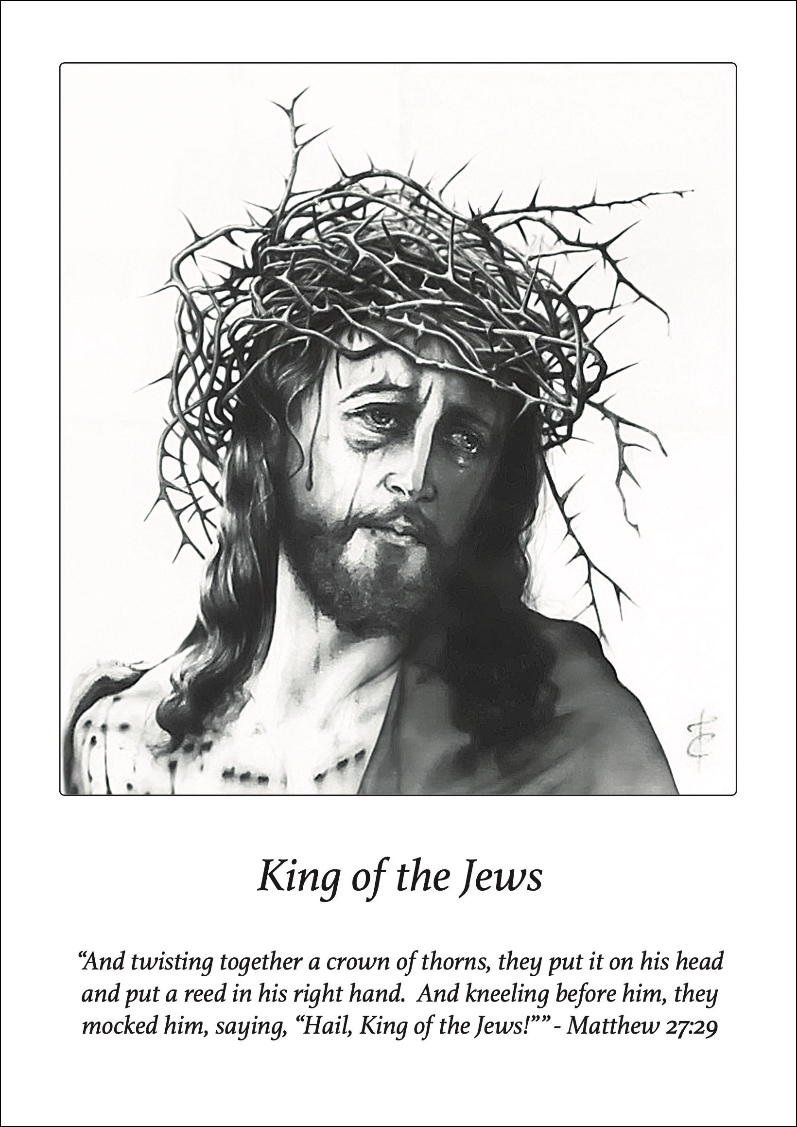 Picture: Divine Mercy - King of the Jews by Tommy Canning