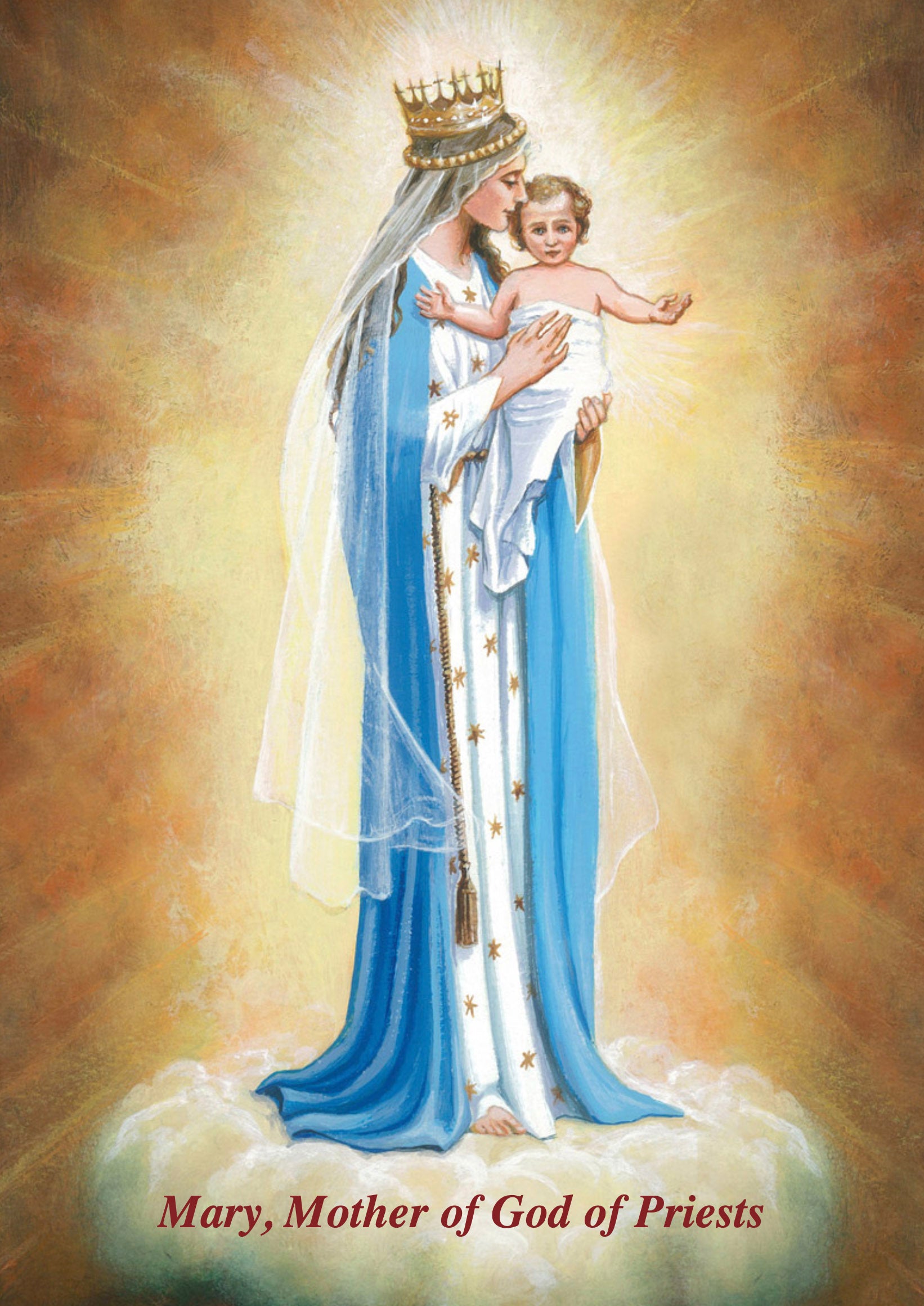 Picture: Mary, Mother of God of Priests by Tommy Canning