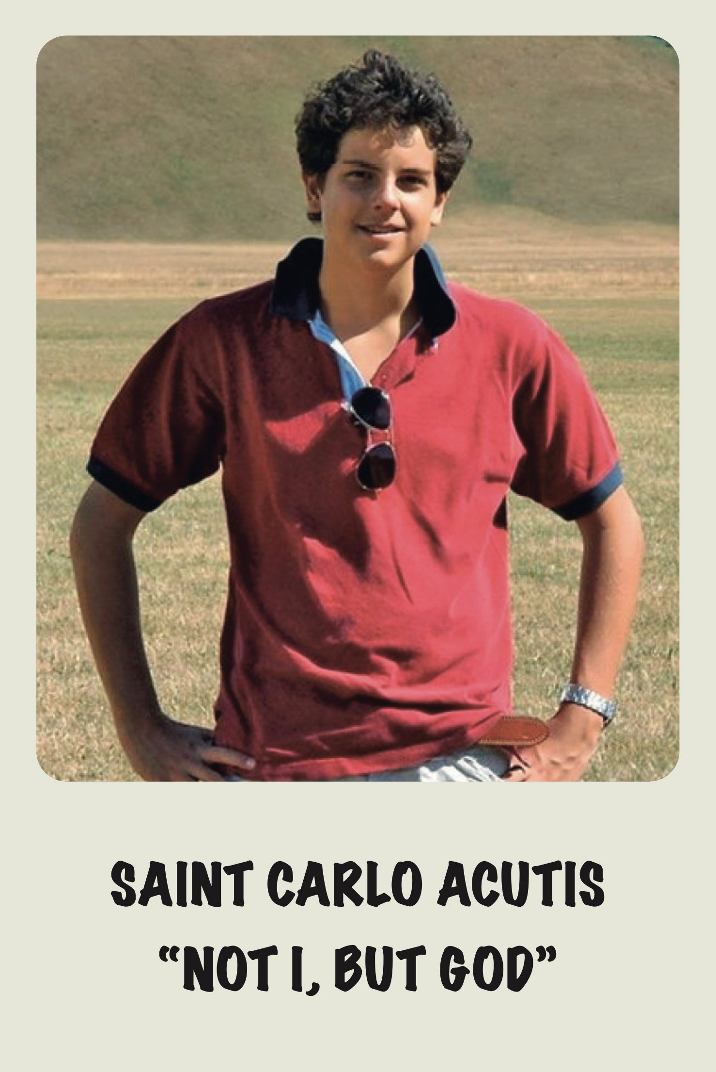 Prayercard: Prayer to St. Carlo Acutis