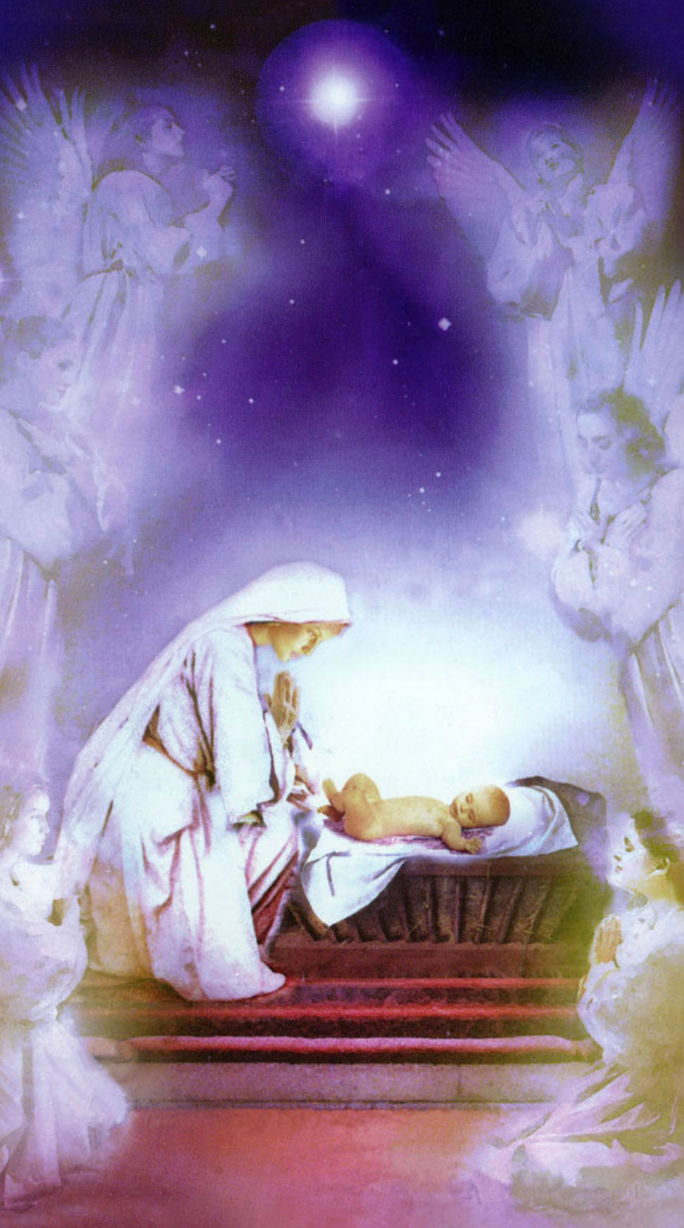 Mary’s Christmas Dream Prayer Card 1