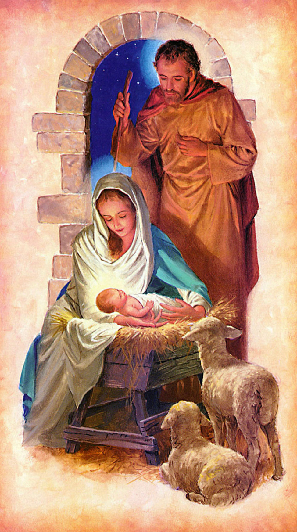 Mary’s Christmas Dream Prayer Card 9