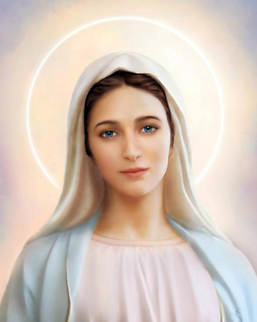 Our Lady of Medjugorje Card (a)