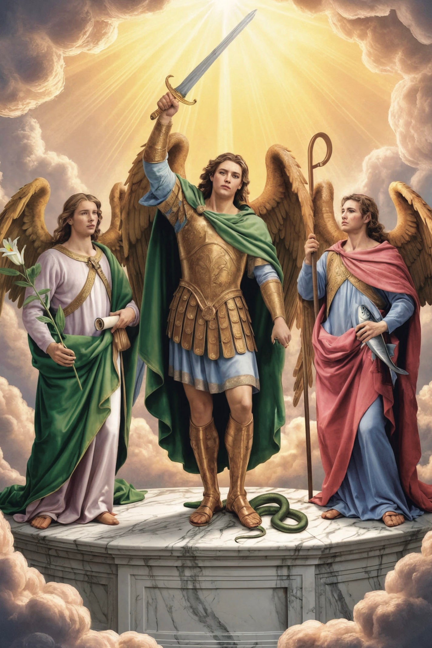 Prayercard: Prayer to the Holy Archangels