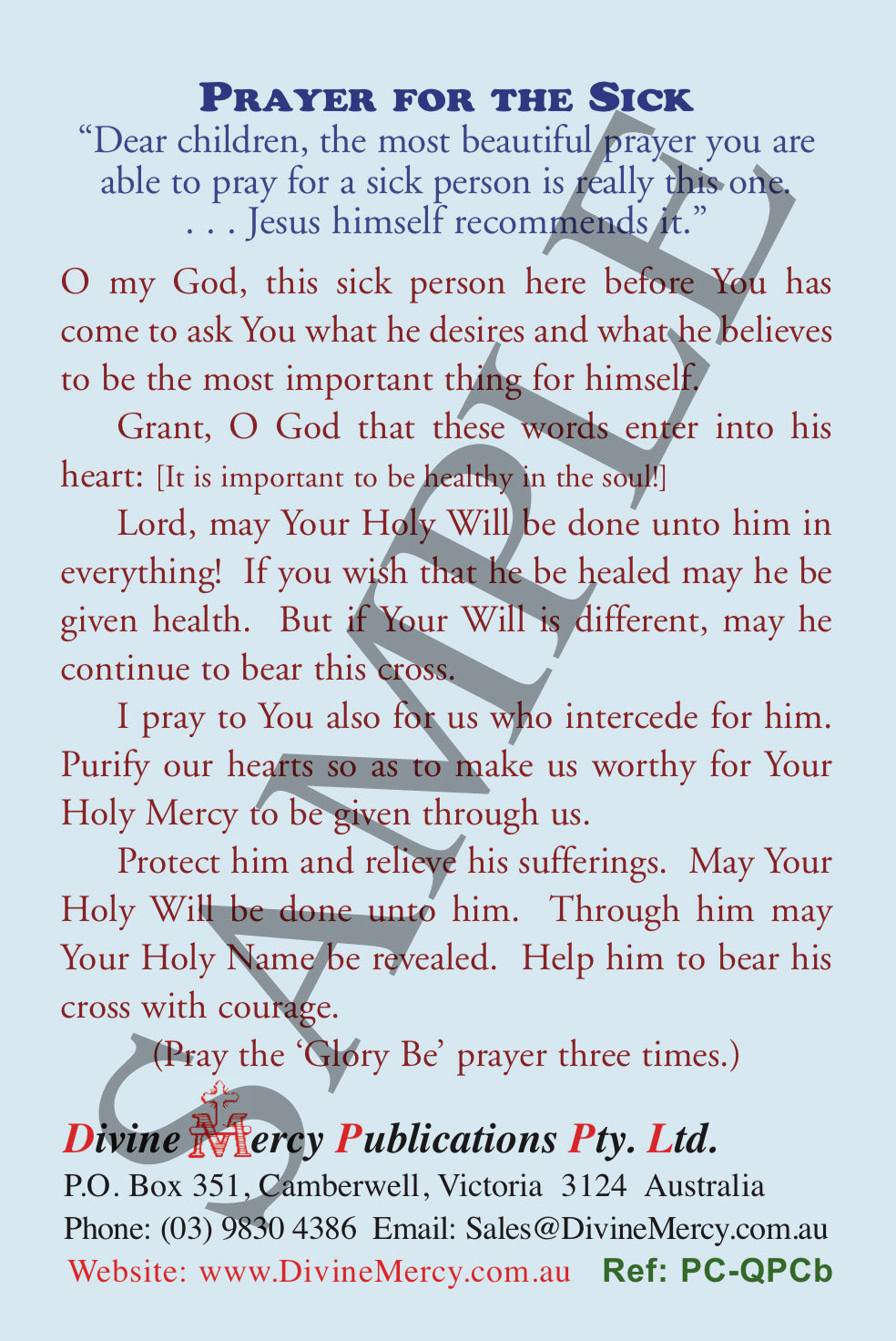 Prayers Given to Us from Our Lady Queen of Peace