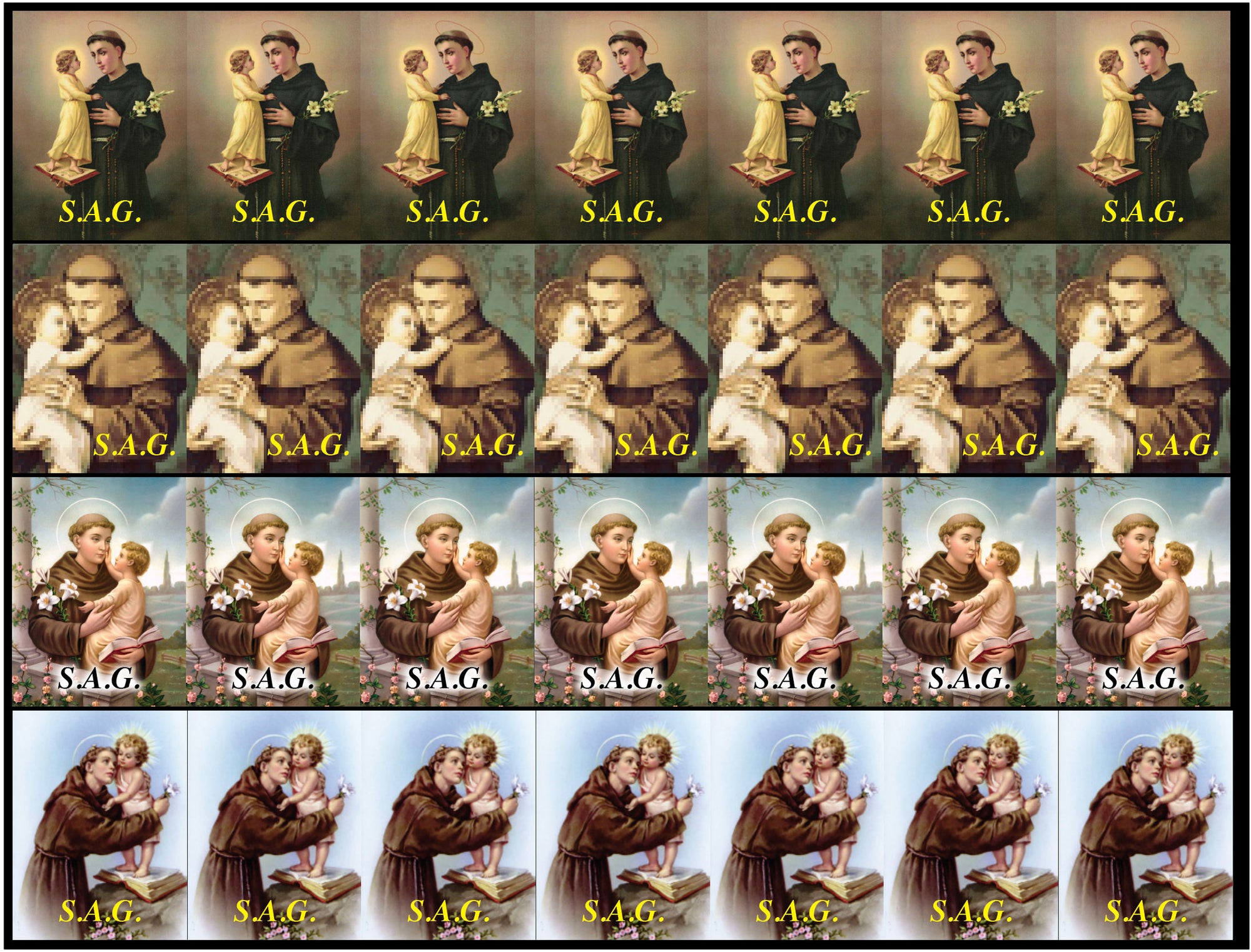 St. Anthony Guide Sticker Sheets