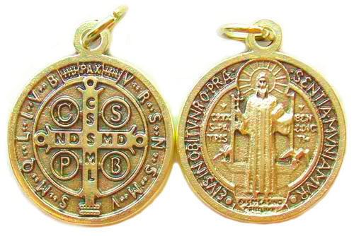 St. Benedict Medal - Gold