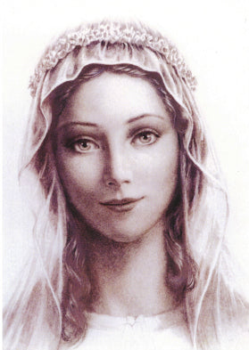 Our Lady (sepia image)