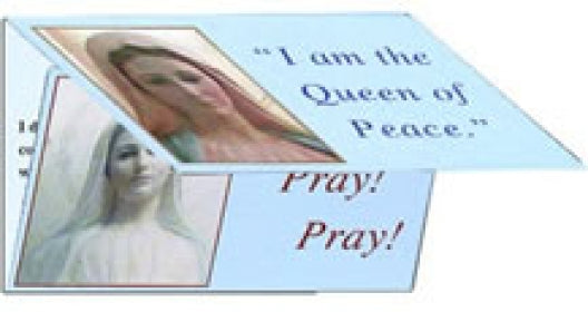 I am the Queen of Peace Fold-out Card Version 2