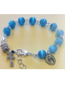 Handcrafted One-Decade Rosary Bracelets