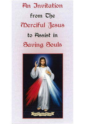 An Invitation from The Merciful Jesus to Assist in Saving Souls