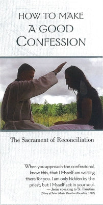 Simple Confession Leaflet: How to Make a Good Confession - Divine Mercy Publications Pty ...