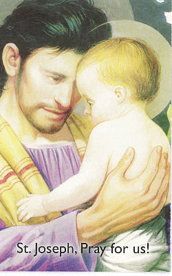 Saint Joseph Prayer Card 2