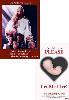 'The Millstone' Pro-Life Card - Divine Mercy Publications Pty. Ltd.