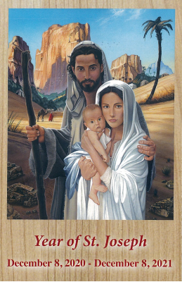Year of Saint Joseph Prayer Card